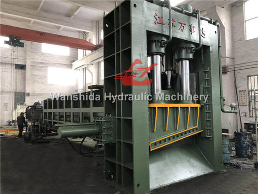 Metallschrott Ausrüstung Guillotinenschere für Metallrecycling 20 t/h
